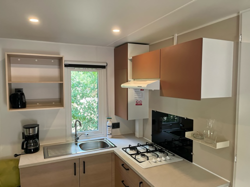 Camping Koawa Les Cigales - Espace Premium 31m² 3 bedrooms clim TV - Photo 1