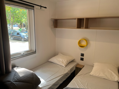 Camping Koawa Les Cigales - Espace Premium 31m² 3 bedrooms clim TV - Photo 3