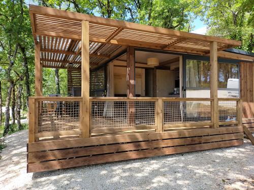 Camping LA TRUFFIERE à Saint Cirq Lapopie - Nature Panoramic Chalet - Photo 2