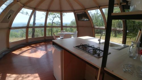 Camping LA TRUFFIERE à Saint Cirq Lapopie - DOME Panoramic view - Photo 6