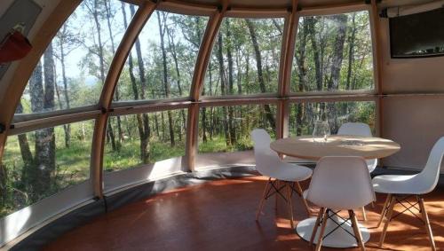 Camping LA TRUFFIERE à Saint Cirq Lapopie - DOME Panoramic view - Photo 9