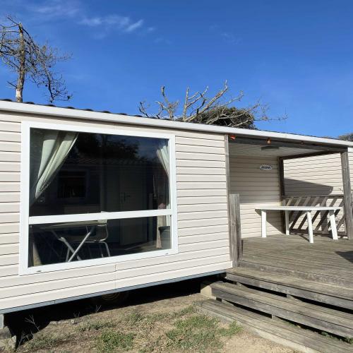 Camping Les Sables d'Argent - Mobil-home LOISIR D 27m² / 2 bedrooms - terrace - Photo 1