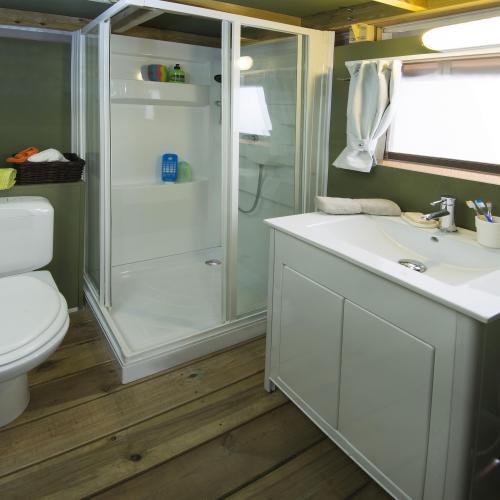 YELLOH! VILLAGE - Camping Les Cascades - tent Lodge Air *** (2 bedrooms + 1 bathroom) - Photo 8