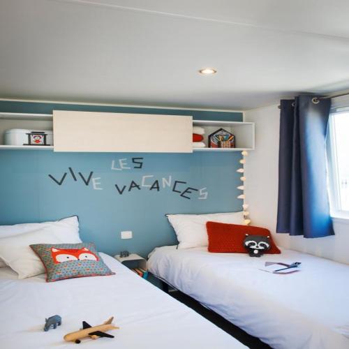 YELLOH! VILLAGE - Camping Les Cascades - Cottage Riviera **** (3 bedrooms + 1 bathrooms + air-conditioning) - Photo 5