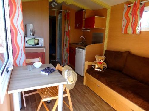 Flower Camping La Beaume - Gipsycar 21m² CONFORT+ 1 bedroom / Half-covered terrace - Photo 3