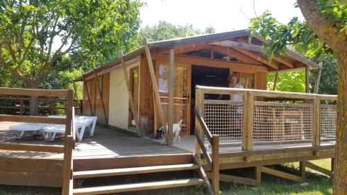 Flower Camping La Beaume - Sweet Flower 32m² PREMIUM 2 bedrooms + sheltered terrace - Photo 1