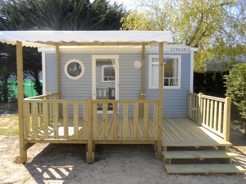 Flower Camping Le Bois d'Amour - Mobile home Comfort 18m² (1 bedroom) + TV + Half-covered terrace - Photo 1