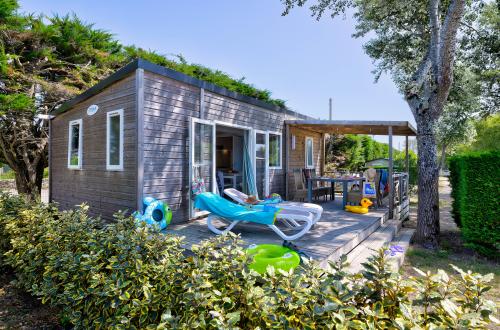 Flower Camping Le Bois d'Amour - Mobile home Premium 30m²(2 bedrooms) + terrace + TV + sheets included - Photo 1