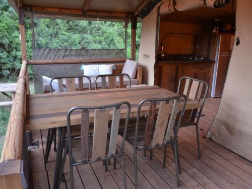 Camping La Vallée Heureuse - Lodge PREMIUM - Photo 4