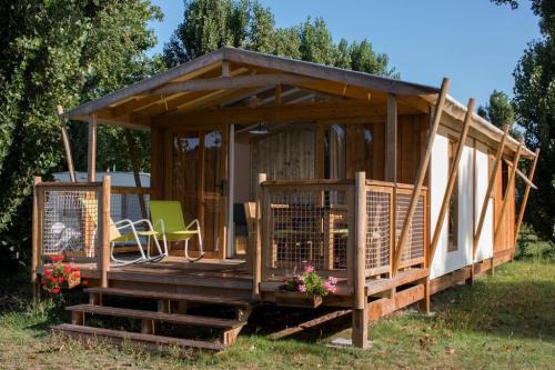 Camping Le Tastesoule - Cottage LODGE Premium TV 43m² - 2 bedrooms + sheltered terrace - Photo 2
