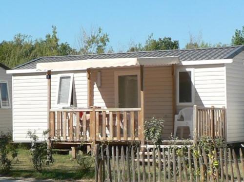 Camping Le Tastesoule - NEW Mobile-home CONFORT+ TV 26m² - 2 bedrooms + Half-covered terrace - Photo 2