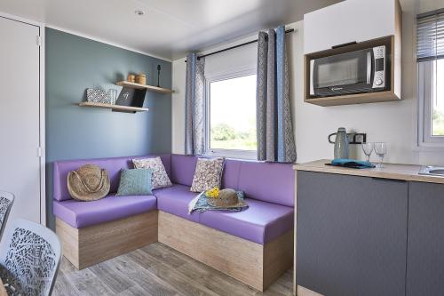 Camping LA FONTAINE - Mobil-home LUXE Lo83 / Lo87 36 m² - 3 bedrooms - Photo 6