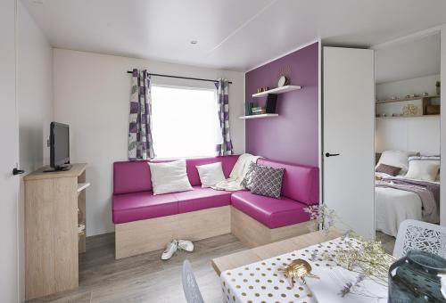 Camping LA FONTAINE - Mobile-home Luxe Lo77 30m² 2 bedrooms 1 bathrooms - Photo 4