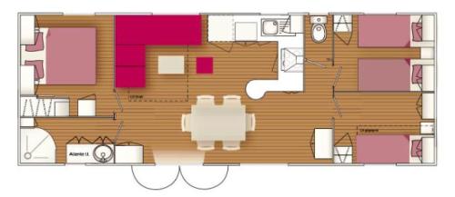 Camping Entre Terre et Mer - Mobile home Luxe (3 bedrooms) - Photo 8