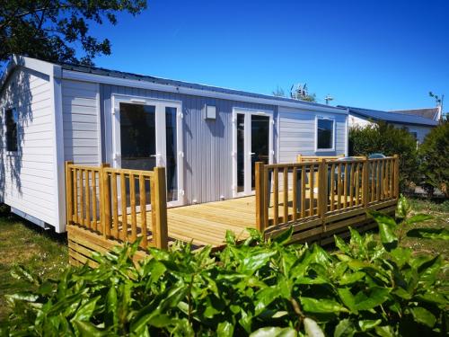 Camping La Forêt Stella-Plage - Mobil-home Family 6P Confort - Photo 1