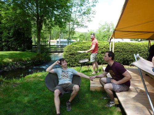Flower Camping VERTE VALLEE - CONFORT Tente Lodge Nature 25m² (2 bedrooms) + terrace - without private facilities - 2013 - Photo 6