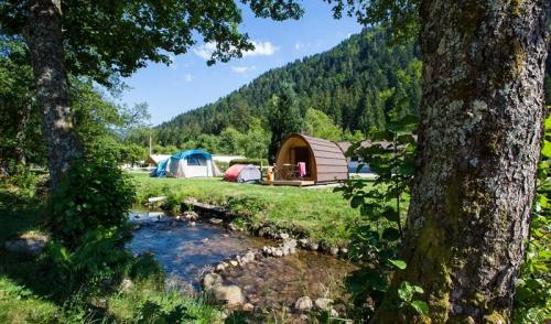 Flower Camping VERTE VALLEE - ECO Wooden hut ECO-POD 6m² + terrace - without private facilities - 2015 - Photo 3