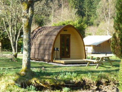 Flower Camping VERTE VALLEE - ECO Wooden hut ECO-POD FAMILY 13 m² + terrace - without private facilities - 2015 - Photo 1