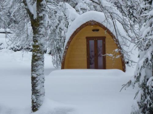 Flower Camping VERTE VALLEE - ECO Wooden hut ECO-POD FAMILY 13 m² + terrace - without private facilities - 2015 - Photo 8