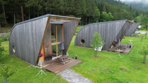 Flower Camping VERTE VALLEE - PREMIUM Chalet ECO-LODGE adapted to the people with reduced mobility "CONFORT" 42m² + terrace - 2015 - Photo 2