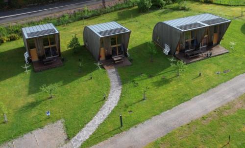 Flower Camping VERTE VALLEE - PREMIUM Chalet ECO-LODGE adapted to the people with reduced mobility "CONFORT" 42m² + terrace - 2015 - Photo 1