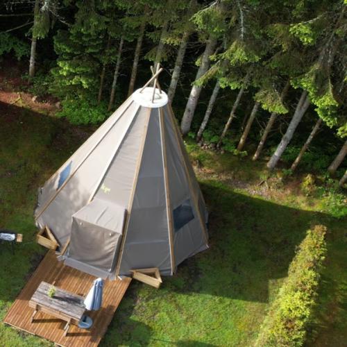 Flower Camping VERTE VALLEE - TIPIHOME "STANDARD" 34 m² + terrace- without private facilities - 2019 - Photo 1