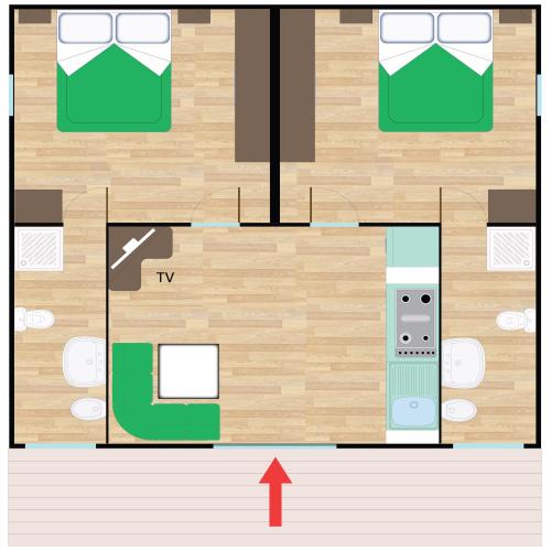 Camping Pino Mare - Mobile-home Maxi Caravan - Photo 7