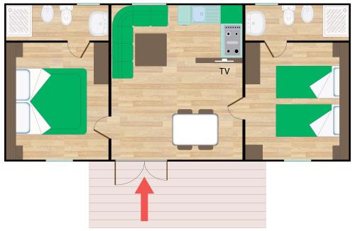 Camping Pino Mare - Mobile-home Trend - Photo 7