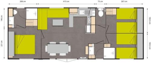 YELLOH! VILLAGE - BELLE PLAGE - Cottage 6p 3 chambres 2sdb **** - Photo 2