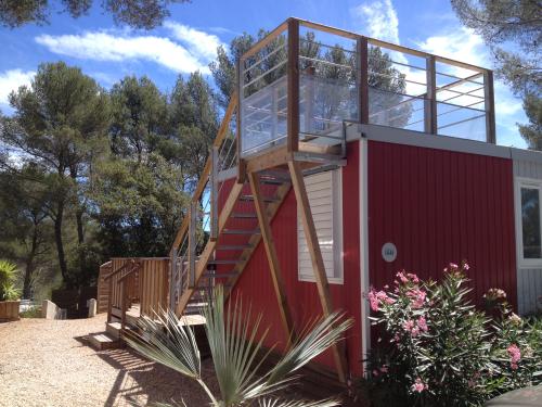 Camping Holiday Green - Cottage Summer Suite Luxe - 2 bedrooms - Air-conditioning, TV, cleaning service included, bed linen and towels included + Terrace - Photo 4