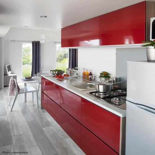 Camping Holiday Green - Cottage Summer Suite Luxe - 2 bedrooms - Air-conditioning, TV, cleaning service included, bed linen and towels included + Terrace - Photo 6