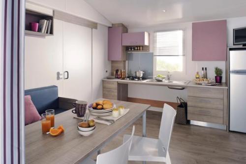 Camping Holiday Green - Cottage Handi Confort 32 m² - 2 bedrooms + air-conditioning / adapted to the people with reduced mobility - Photo 2