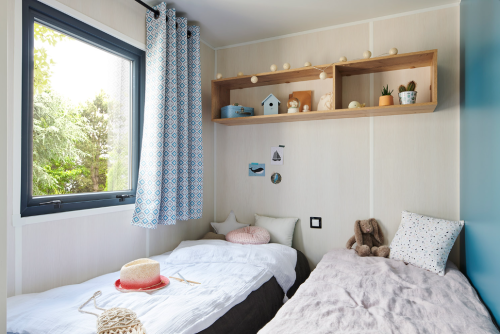 Camping Le Rivage - Mobil Home Cabane - 2 Chambres - Photo 4