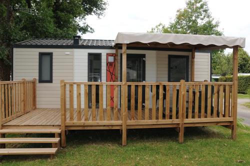 Flower Camping La Blanche Hermine - Mobil home Paimpol CONFORT 28m² (2 bedrooms - 4/6 people) + Covered terrace + TV, arrival wednesday - Photo 1