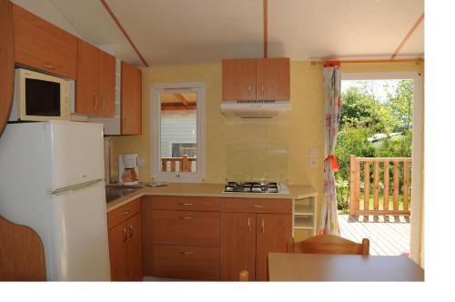 Camping La Blanche Hermine - Mobile home DAMGAN (2 bedrooms) - Photo 3