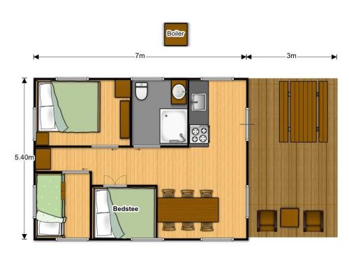 Campilô - LODGE PREMIUM 3 bedrooms 38m² + terrace - Photo 7