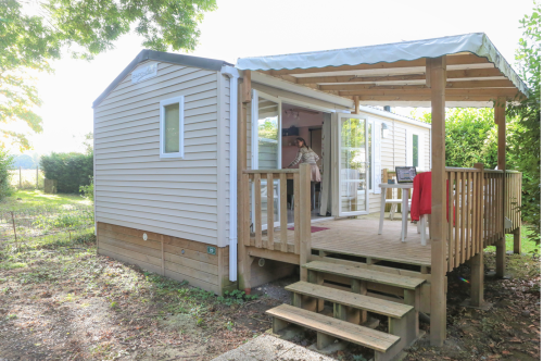 Camping Le Pré des Moines - Mobile home VERVEINE- 2 bedrooms - Photo 1