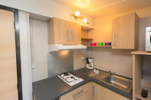 Camping Le Pré des Moines - Mobile home BASILIC *** 1 bedroom - Photo 4