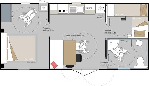 Camping Campo dei Fiori - Mobile - Home Bolgheri Life - Photo 4