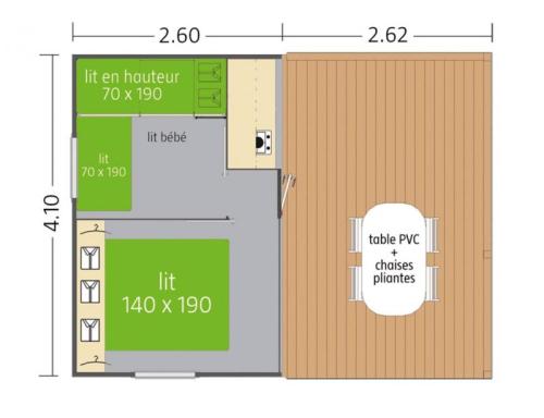 Camping de l'Ile - Chalet - Photo 4