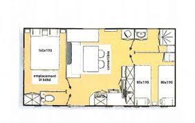 Camping du Vieux Château - Mobile-home Club 5 27m² - 2 bedrooms + Television - Photo 4