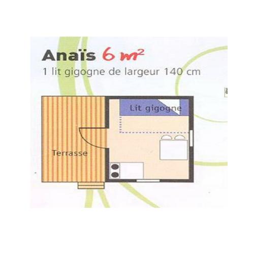 Domaine de l'Ours*** - Bungalow Anaïs 8m² - 1 bedroom - Photo 6