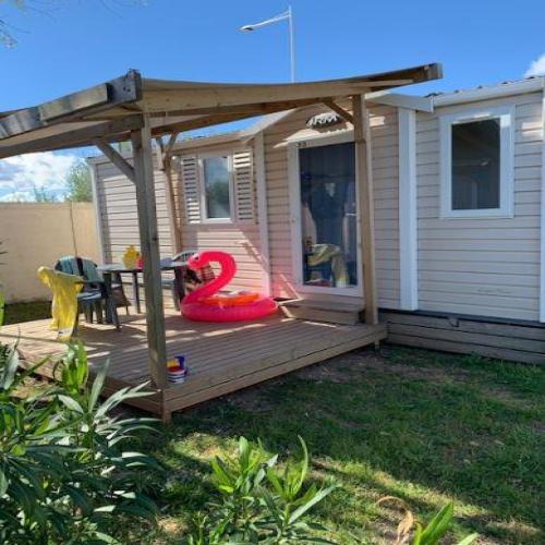 Camping La Lagune - Mobile-home 2 bedrooms Motu 22m² - Photo 1