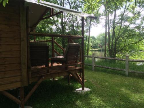 Camping Morédéna - Lodge River view (2 bedrooms) + sheltered terrace - Photo 3