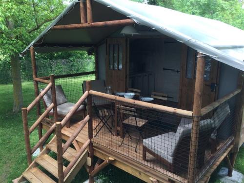 Camping Morédéna - Lodge River view (2 bedrooms) + sheltered terrace - Photo 9