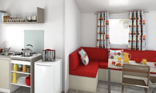 Camping la Ferme des 4 Chênes - Mobile-home URSUYA 1CH - Photo 3