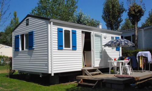 Camping la Ferme des 4 Chênes - Mobil home ISPEGUY 2 CH - Photo 1