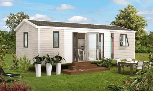 Camping la Ferme des 4 Chênes - Mobile Home IPARLA 3CH - Photo 1