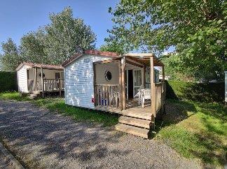 Camping la Ferme des 4 Chênes - Mobil home JAIZKIBEL 2CH Terrasse integrée - Photo 2