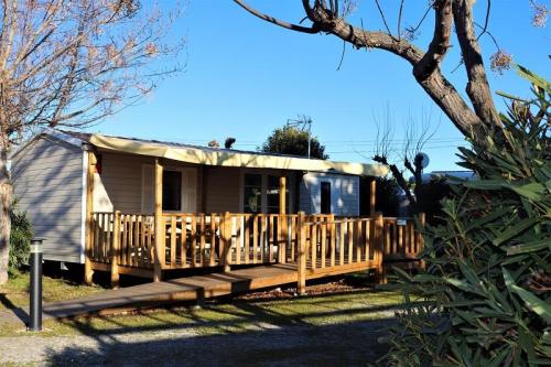 Flower Camping Altea - Mobil home PMR Confort+ 35m² + air conditioning (2 bedrooms) adapted to the people with reduced mobility + sheltered terrace - Photo 3